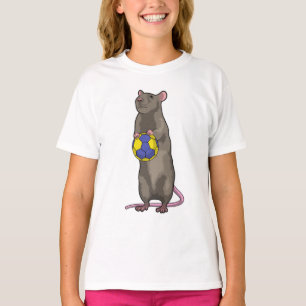 Mouse at Handball Sports T-Shirt