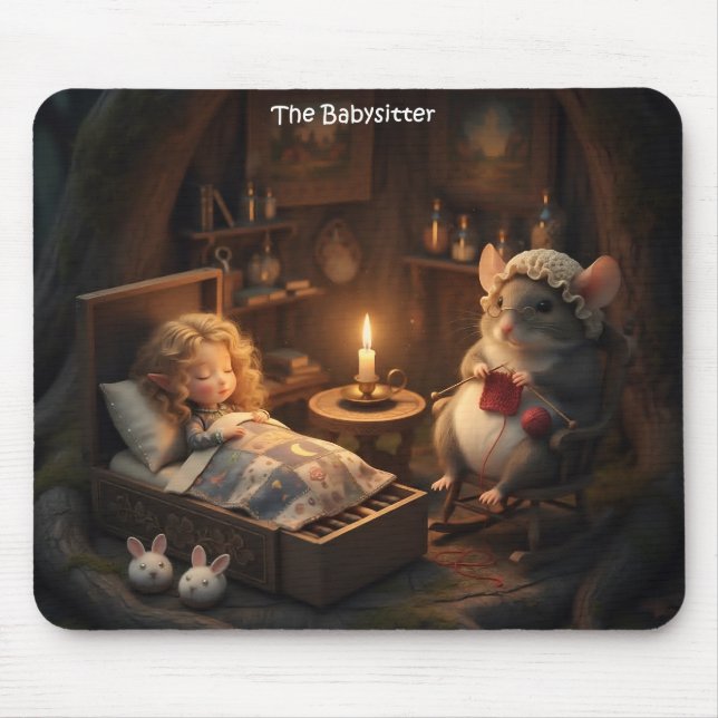 Mouse Babysitter Mat (Front)