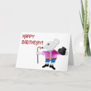 MOUSE BIRTHDAY CARD