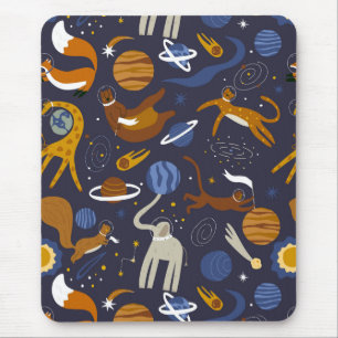 Mouse Carpet Collection Animals Outer Space Mat