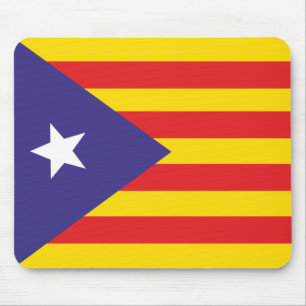 Mouse Carpets Catalan Independence Flag Mat