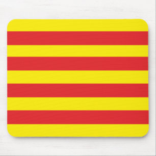 Mouse carpets with Catalan flag "Serenya" Mat