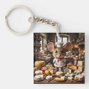 Mouse Cheesemaster Key Ring