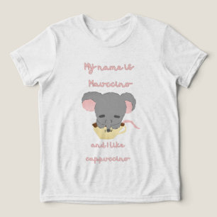 Mouse Cocoa Cappuccino T-Shirt Tri-Blend Shirt