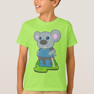 Mouse Cricket Cricket bat T-Shirt