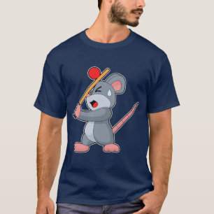 Mouse Cricket Cricket bat T-Shirt