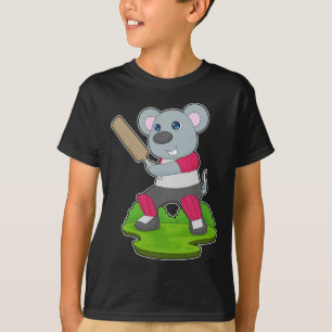 Mouse Cricket Cricket bat T-Shirt