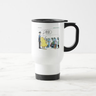 Mouse Crimes by Rick London Funny Travel Mug