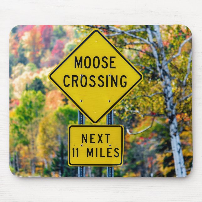 Mouse Crossing Mousepad (Front)