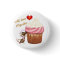 Mouse Cupcake Button