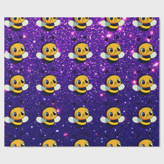 Mouse Cute Charming Themed Vibrant Gift Wrap (Flat)