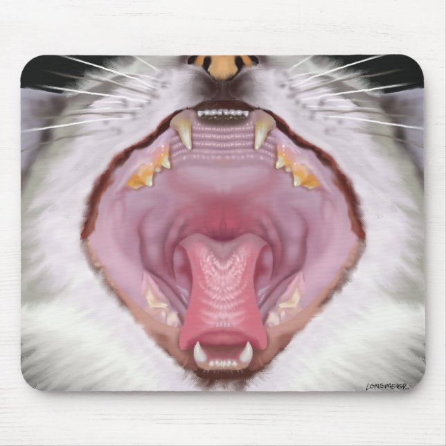 Mouse Eater Mouse Mat (Front)