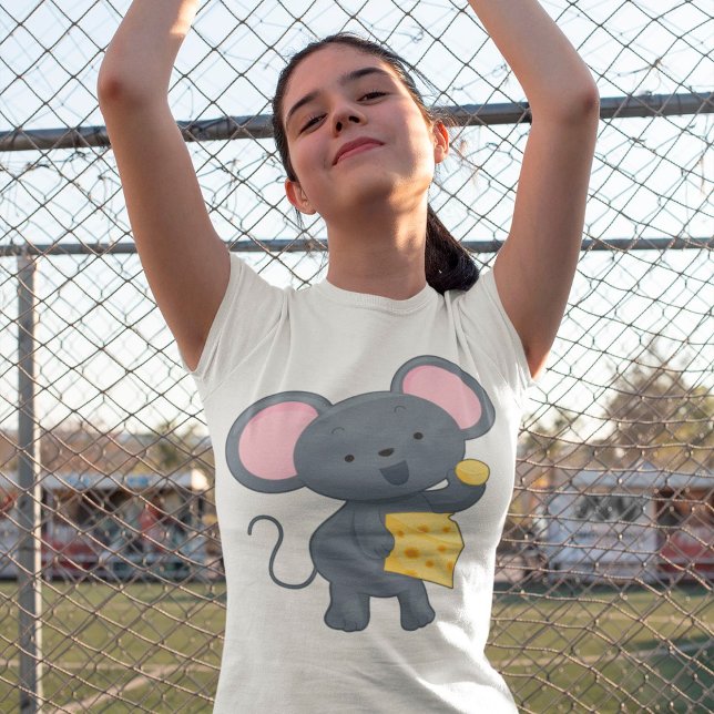 Mouse Eating Cheese T-Shirt (Creator Uploaded)