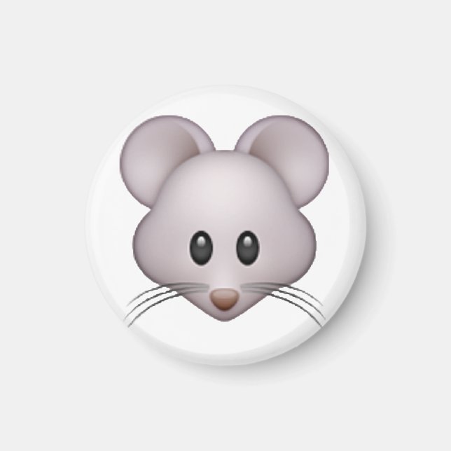 Mouse - Emoji Magnet (Front)