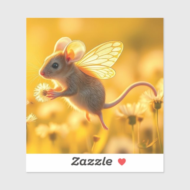 Mouse Fairy in the garden (Sheet)