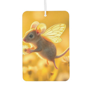 Mouse Fairy in the garden Car Air Freshener