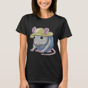 Mouse Farmer Hat T-Shirt