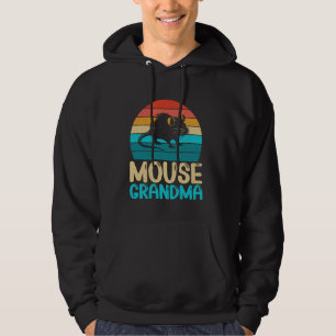 Mouse Grandma Mouse Hoodie
