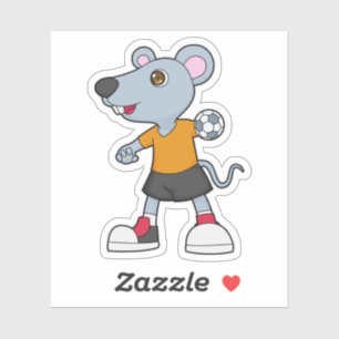 Mouse Handball player Handball