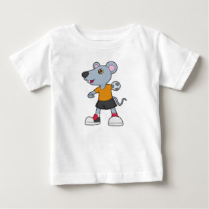 Mouse Handball player Handball Baby T-Shirt