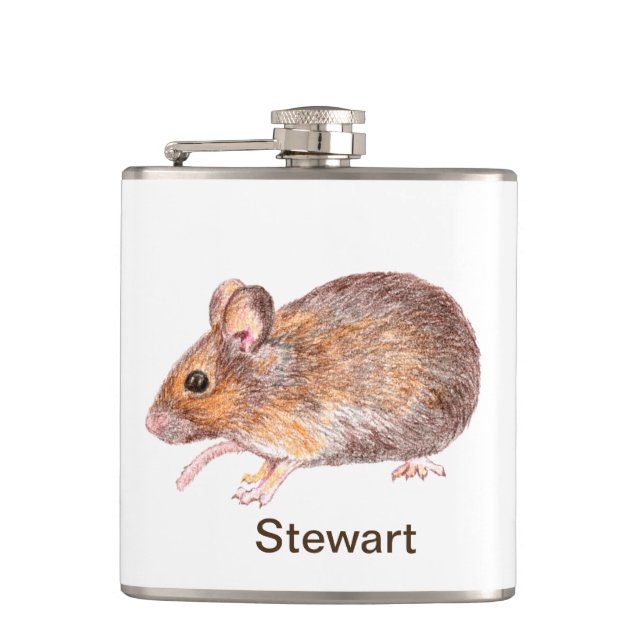 Mouse Hip Flask (Front)