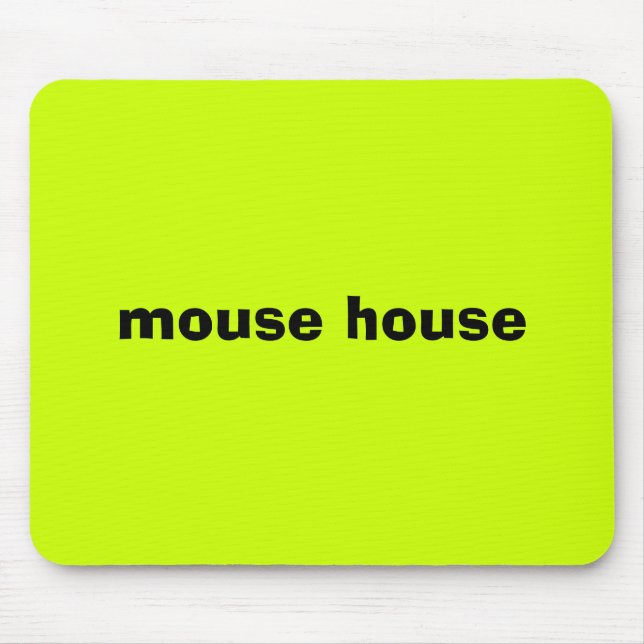 mouse house mat (Front)