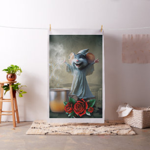 Mouse in a Nightgown: The Night of Crazy Tunes. Fabric