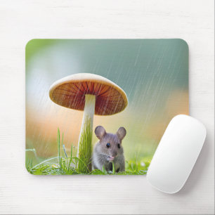 Mouse In The Rain Mat