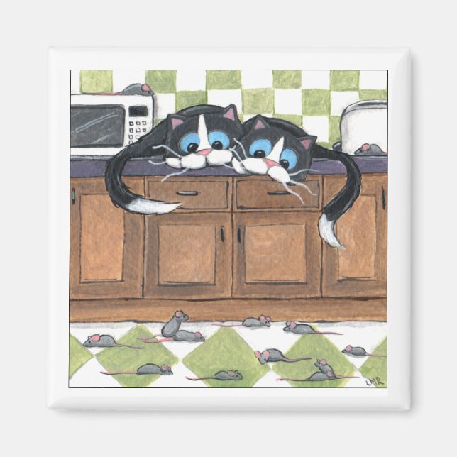 Mouse Invasion Magnet (Front)