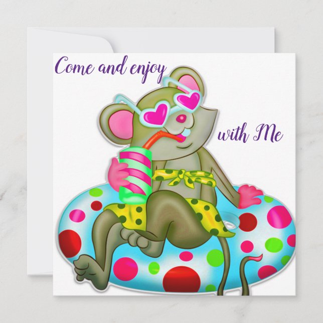 Mouse Invitation (Front)