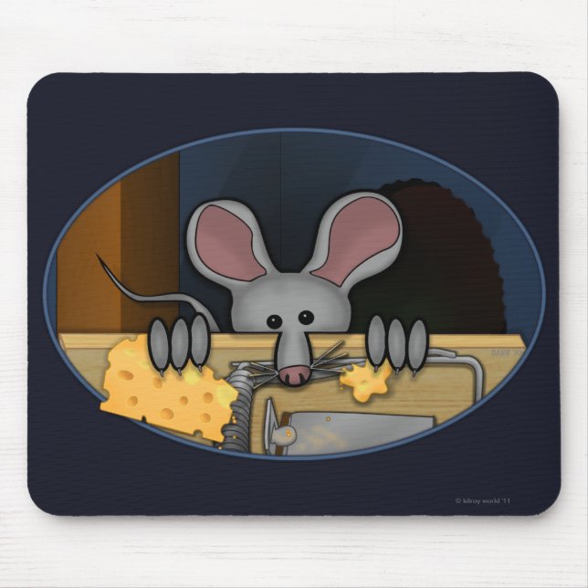 Mouse Kilroy Mousepad (Front)