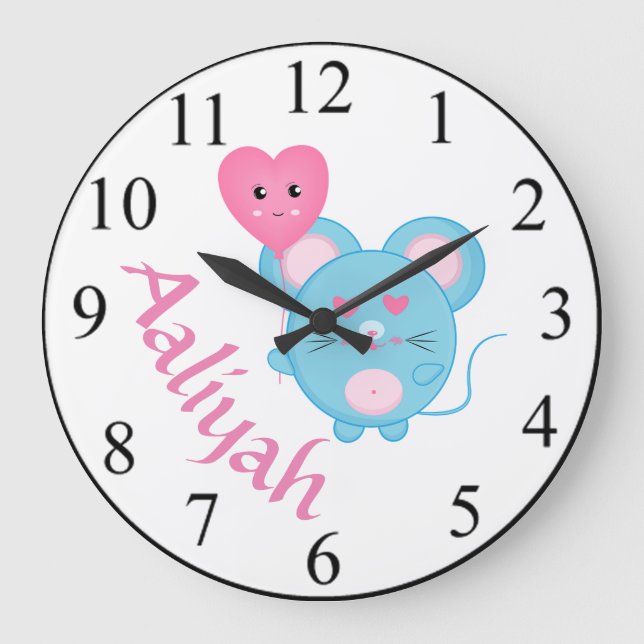 Mouse Large Clock (Front)
