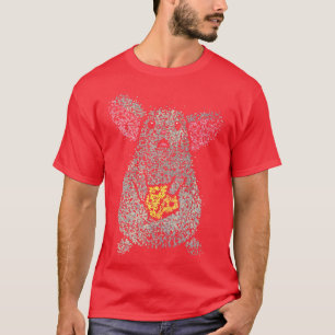 Mouse Lover Cheese Lover Cheese Love House Mouse T-Shirt