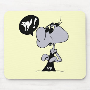 mouse mat cat character HAT