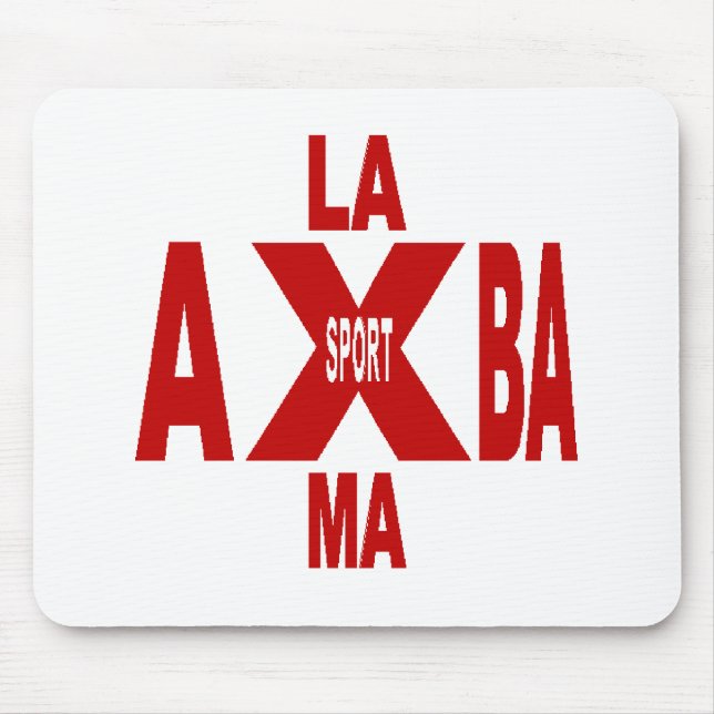 Mouse mat DESIGN ALABAMA SPORT (Front)