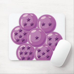 mouse mat dragon balls purple