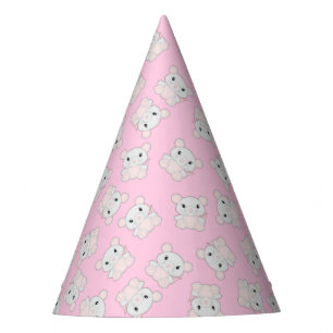 Mouse Mice Birthday Party Pink Party Hat