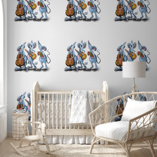 Mouse Music Band Funny Wallpaper