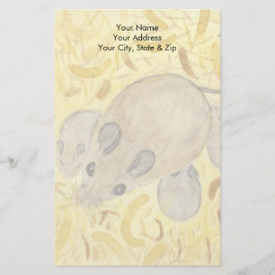 Mouse Nest Stationery
