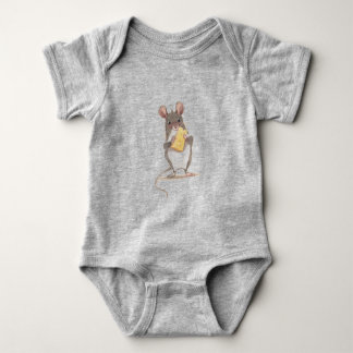 Mouse one-piece baby bodysuit