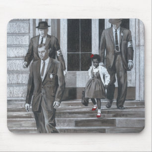 Mouse Pad 5 with Rachel Dolezal Art