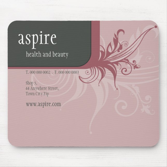 MOUSE PAD :: aspired flair 6 (Front)