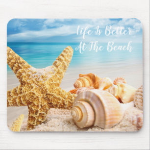 Mouse Pad-Beach Mouse Mat