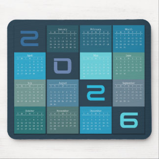 Mouse Pad Calendar 