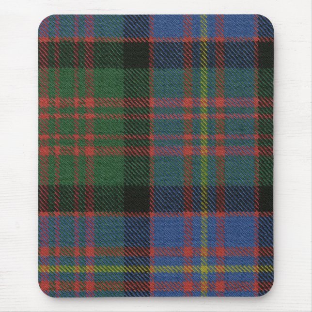 Mouse Pad Cameron of Erracht Ancient Tartan Print (Front)