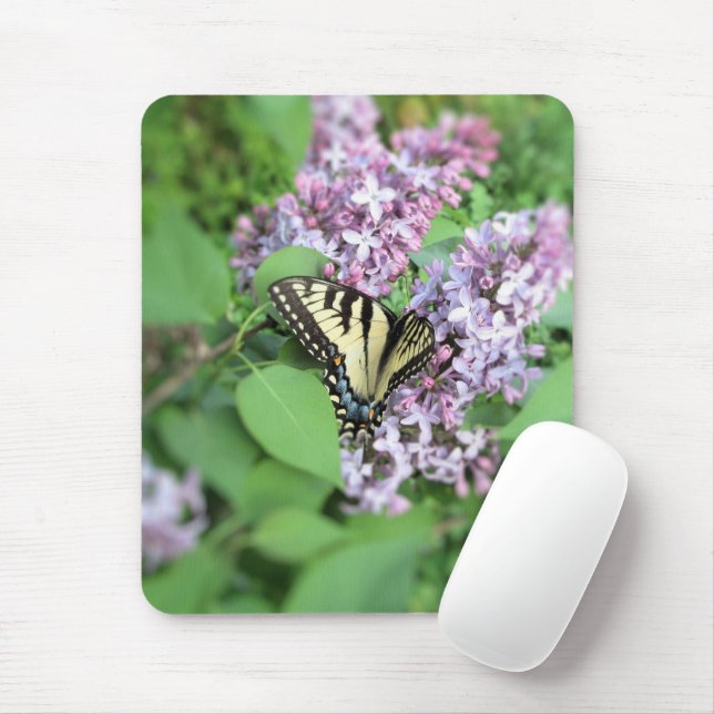 Mouse Pad - ET Swallowtail on Lilac (With Mouse)