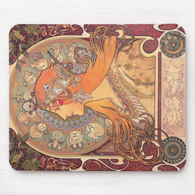 Mouse Pad - Fine Art Illustration  (Front)