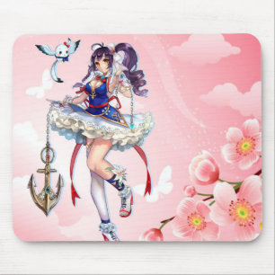 Mouse pad Girl Anime collection