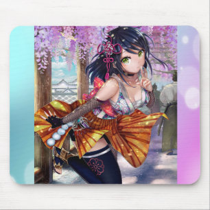 Mouse pad Girl Anime collection
