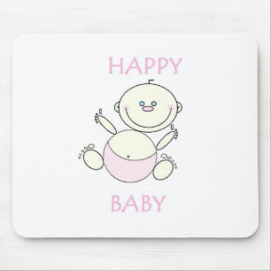 Mouse Pad, Happy Baby Mat